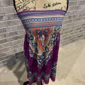 Flying Tomato Purple Colorful Dress